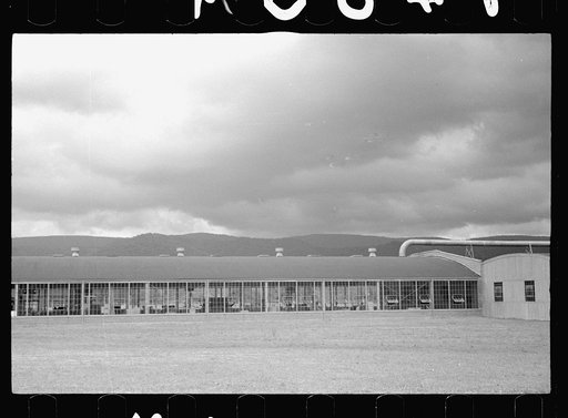 Dimension lumber plant where many homesteaders are employed. Tygart Valley Homesteads, West Virginia