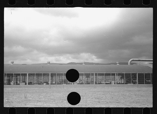 Untitled photo, possibly related to: Dimension lumber plant where many homesteaders are employed. Tygart Valley Homesteads, West Virginia