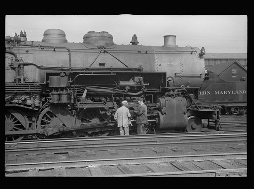 Railroad yards, Elkins, West Virginia