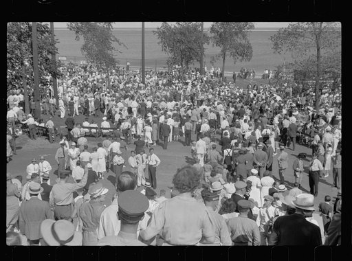 Untitled photo, possibly related to: Delegates to Letter Carriers Convention, Milwaukee, Wisconsin