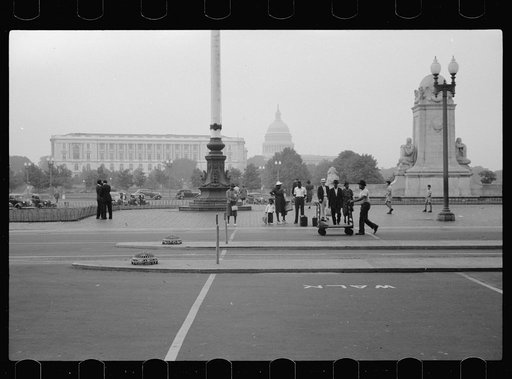 In front of Union Station, Washington, D.C.