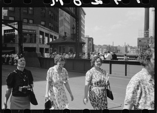 Untitled photo, possibly related to: Parade, Letter Carriers Convention, Milwaukee, Wisconsin