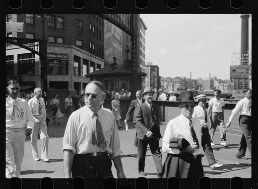 Untitled photo, possibly related to: Parade, Letter Carriers Convention, Milwaukee, Wisconsin