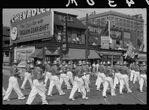 Parade, Letter Carriers Convention, Milwaukee, Wisconsin