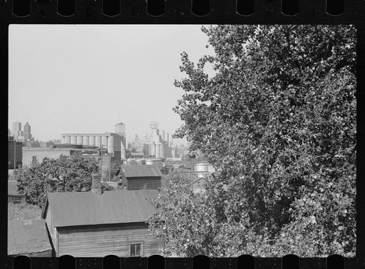 Untitled photo, possibly related to: Gas plant, Minneapolis, Minnesota