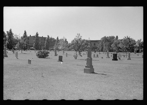 City graveyard, Minneapolis, Minnesota