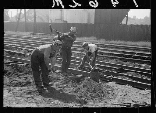 Railroad yards, Minneapolis, Minnesota