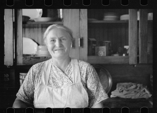 Untitled photo, possibly related to: Housekeeper at Northern Minnesota Pioneers' Home