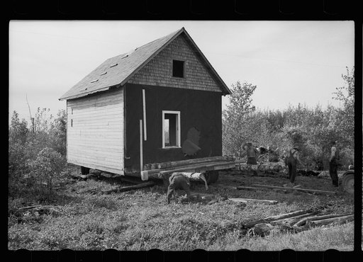 Untitled photo, possibly related to: Housekeeper at Northern Minnesota Pioneers' Home