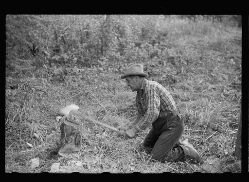 Untitled photo, possibly related to: Lumberjack, Minnesota