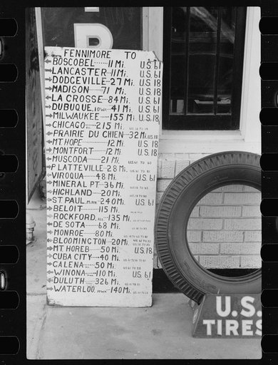 Where to go from Fennimore, Wisconsin