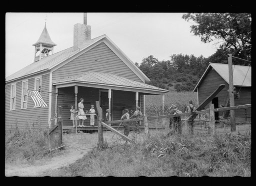 Rural school, Wisconsin