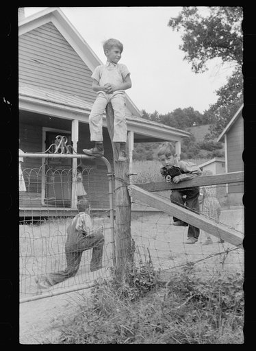 Rural schoolchildren, Wisconsin