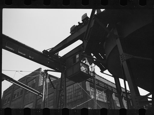 Untitled photo, possibly related to: Tractor factory, Minneapolis, Minnesota