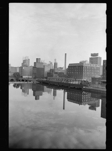 Flour mill district, Minneapolis, Minnesota