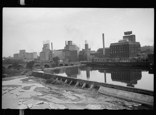 Flour mills, Minneapolis, Minnesota