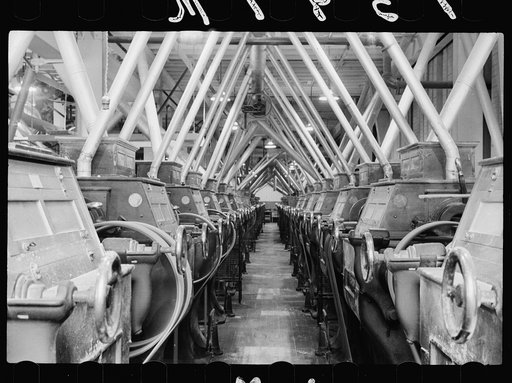 Grain sifters, Pillsbury flour mill, Minneapolis, Minnesota