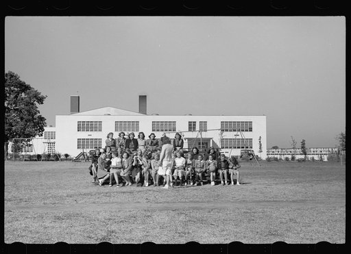 Physical education class, Greenhills, Ohio