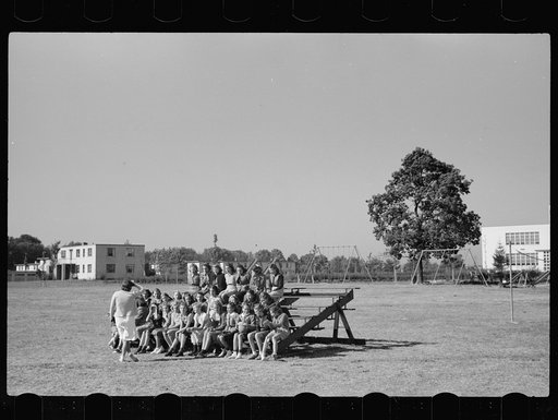 Untitled photo, possibly related to: Physical education class, Greenhills, Ohio