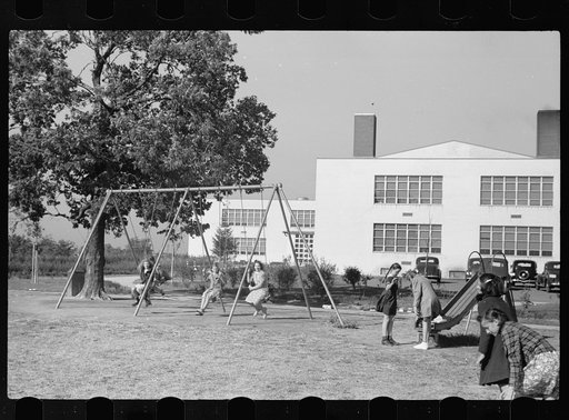 School grounds, Greenhills, Ohio