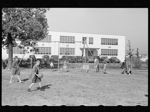 Untitled photo, possibly related to: School grounds, Greenhills, Ohio