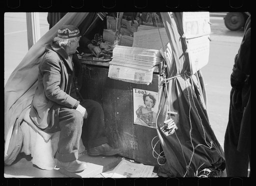 Newsstand, Gateway District, Minneapolis, Minnesota
