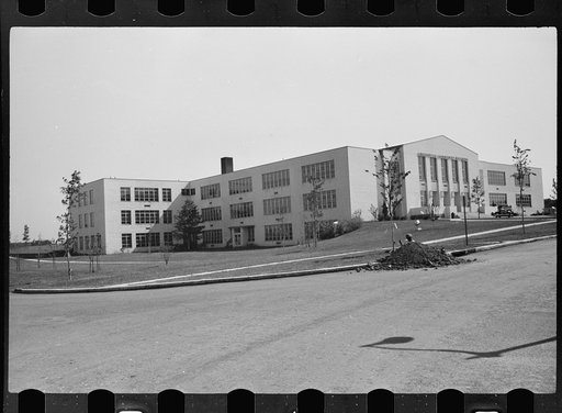 Untitled photo, possibly related to: School and community center, Greenhills, Ohio