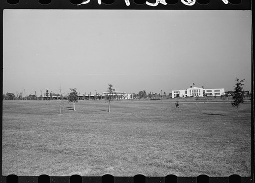 Untitled photo, possibly related to: School and community center, Greenhills, Ohio