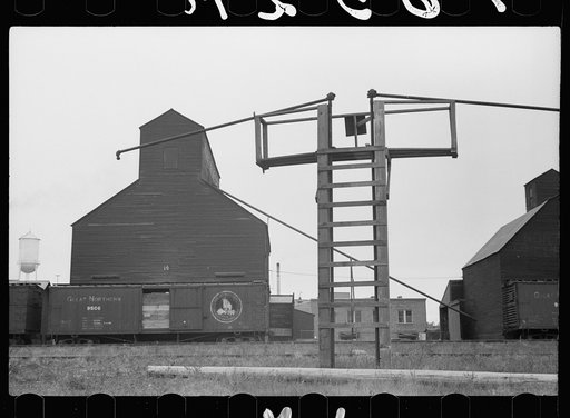 Country grain elevator, Litchifeld, Minnesota