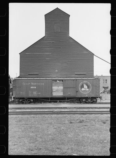 Country grain elevator, Litchifeld, Minnesota
