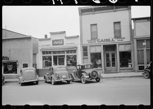 Main street, Sisseton, South Dakota