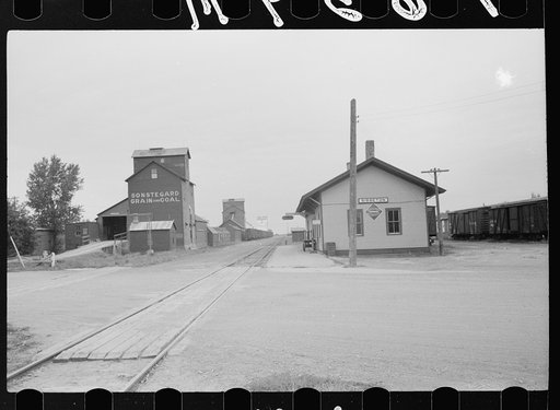 Railroad station, Sisseton, South Dakota