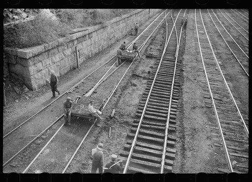 Railroad workers, Minneapolis, Minnesota