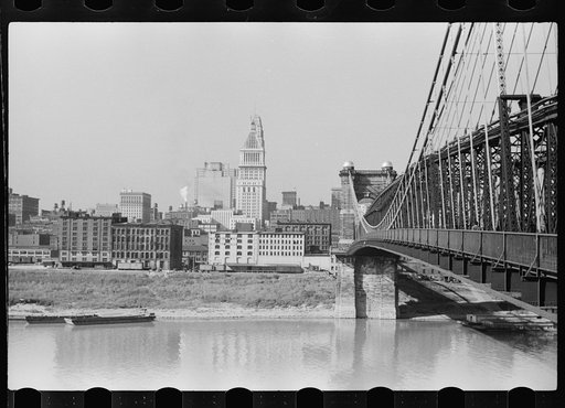Untitled photo, possibly related to: Milk wagon, Cincinnati, Ohio