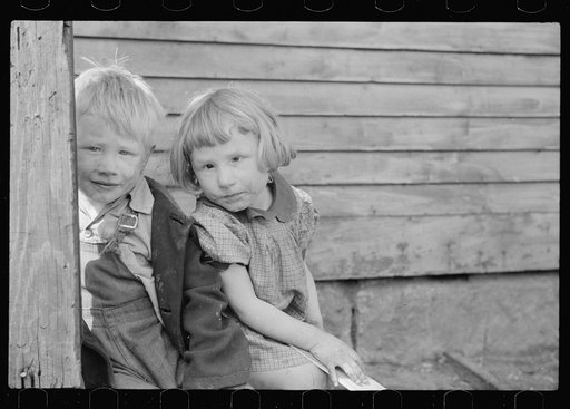 Untitled photo, possibly related to: Children who live in the slums, Dubuque, Iowa