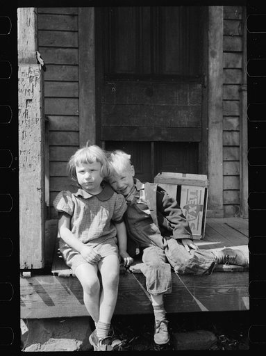 Untitled photo, possibly related to: Children who live in the slums, Dubuque, Iowa