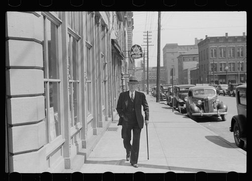 Business section, Dubuque, Iowa