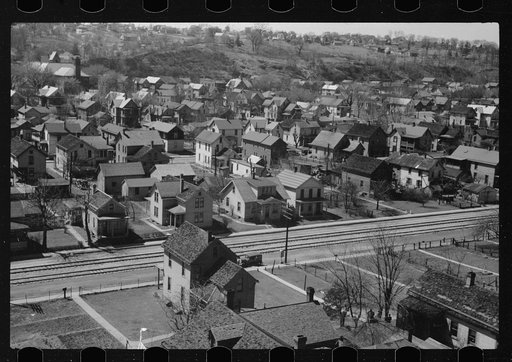 Residential section, middle income class, Dubuque, Iowa