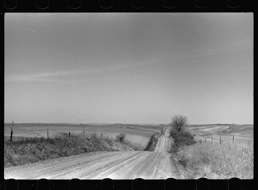 Country road, Monona County, Iowa