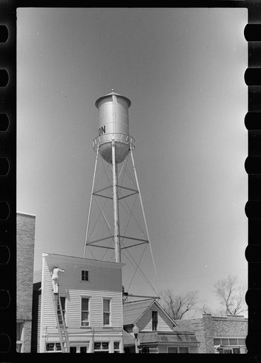 Water tank, Scranton, Iowa