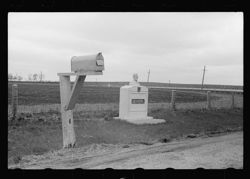 Along the Lincoln Highway, Greene County, Iowa