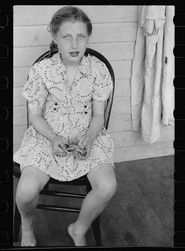 Little girl, resident of Woodbine, Iowa