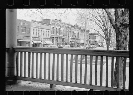Main street, Grundy Center, Iowa