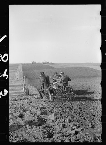 Corn planting, Jasper County, Iowa