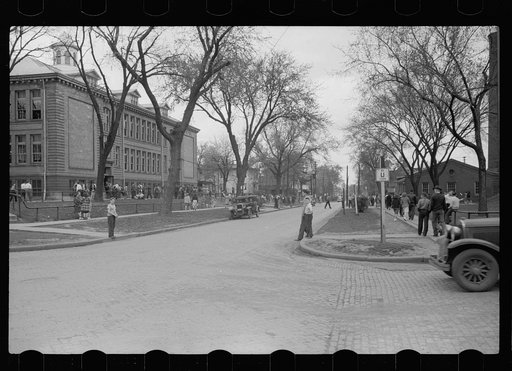 Untitled photo, possibly related to: High school, Newton, Iowa