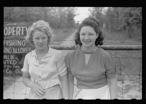 Untitled photo, possibly related to: Ozark Mountains girls, Missouri