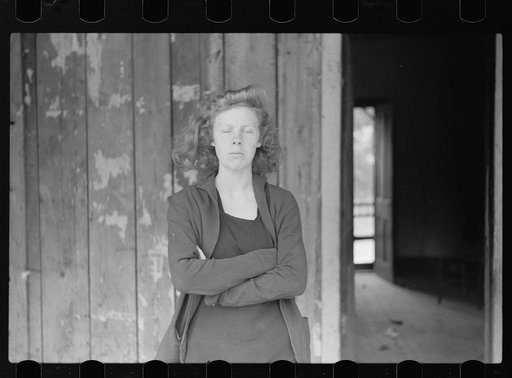 Untitled photo, possibly related to: Child of Ozark Mountains farmer, Missouri