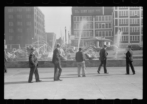 Fountain in front of Union Station, St. Louis, Missouri