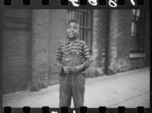Untitled photo, possibly related to: Boy dancing for arrivals at hotel, price five cents, Cairo, Illinois