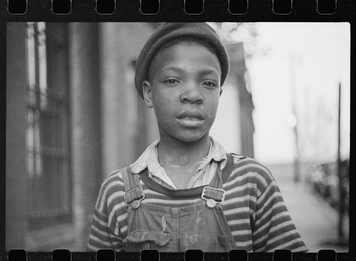 Young boy, resident of Cairo, Illinois